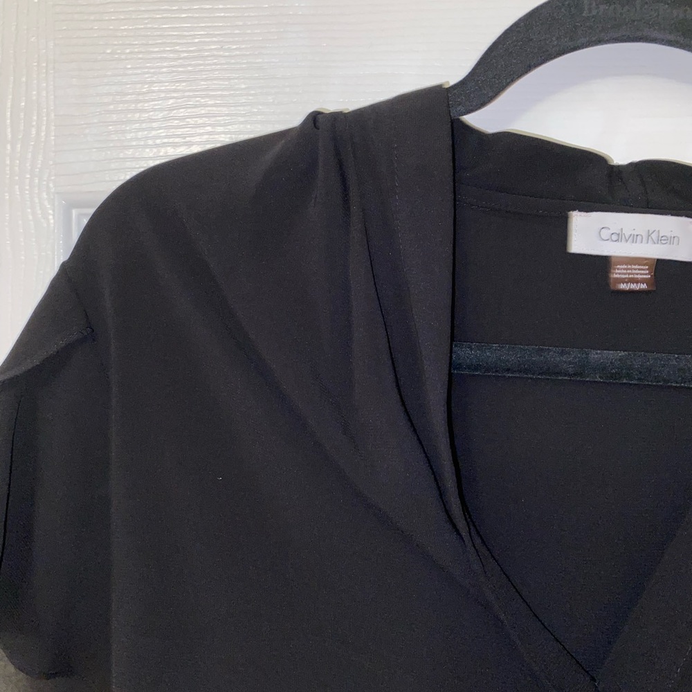 Calvin Klein blouse, size medium, black
